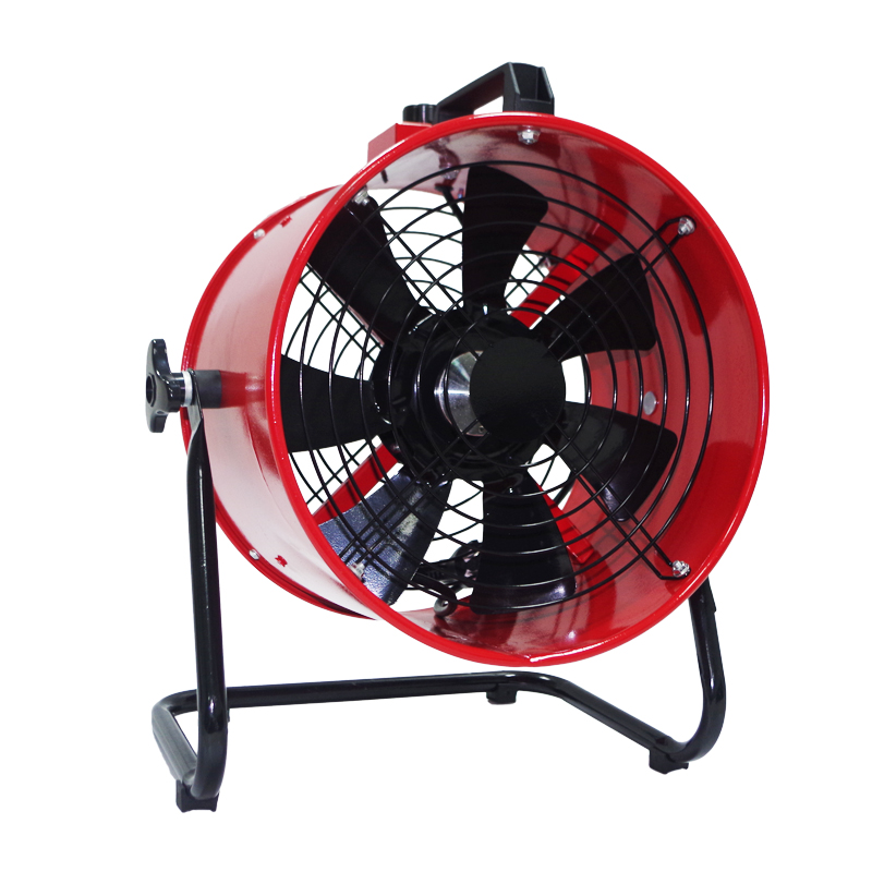 10 inch blower portable axial exhaust fan standing extractor high speed air ventilator stepless regulation 250mm 220V