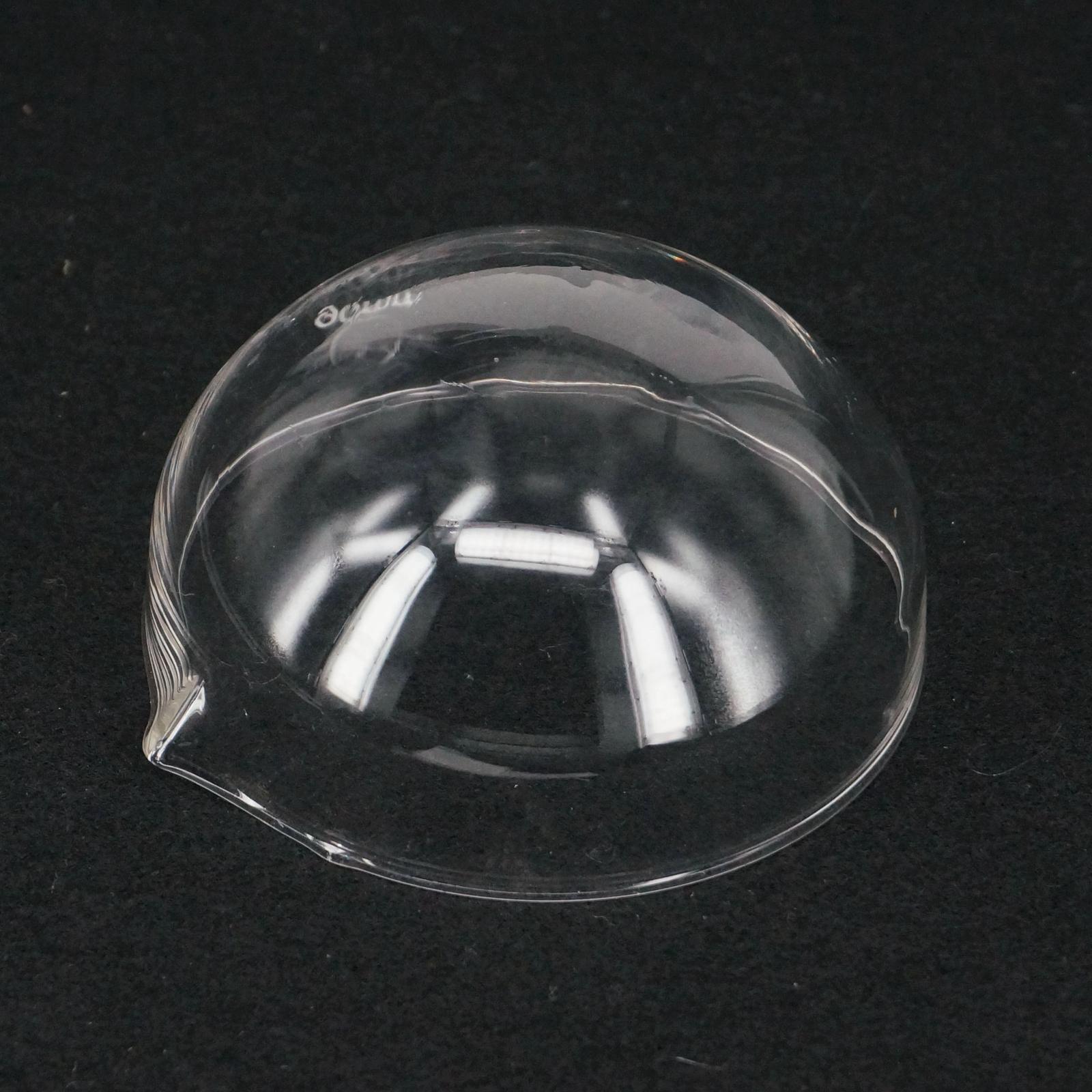 120mm Diameter Glass Evaporating dish Round bottom with spout For Chemistry Laboratory
