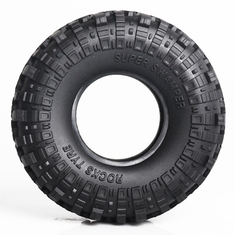 1/10 1.9 Inch Climbing Car Tire Skin 110 Mm Tire Belt Sponge Inner Liner Tire Width 36 Mm (A Set of Four)