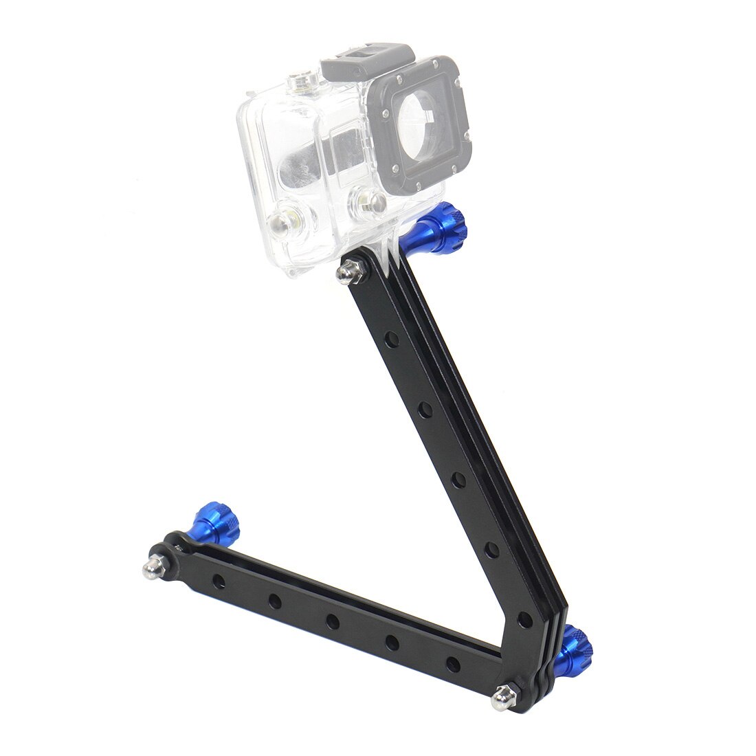 Bgning Cnc Aluminium Mount Helm Arm Extension Pole Selfie Stick Voor Gopro Xiaoyi Sjcam Gitup Voor Akaso EK7000 4K actie Camera