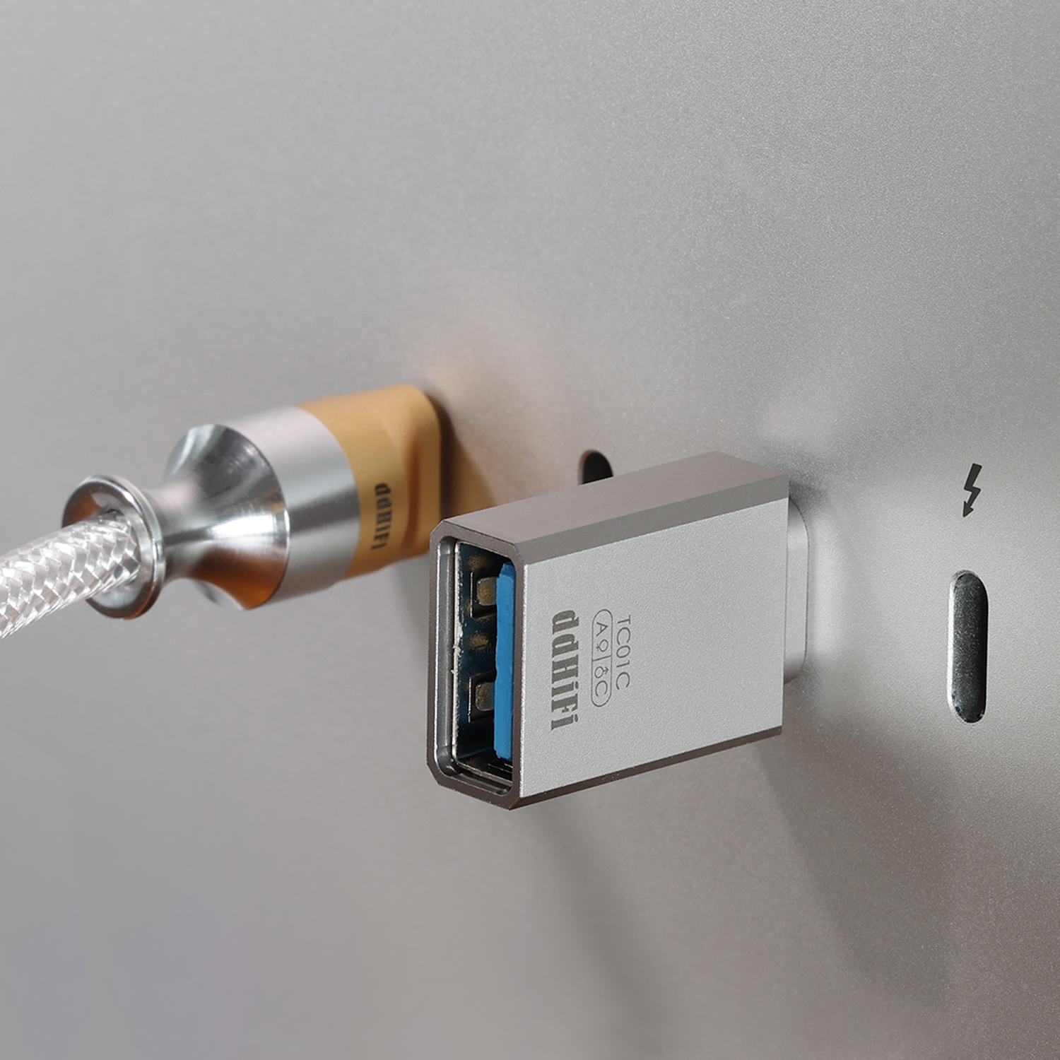 DD ddHiFi TC01A and TC01C HiFi USB-A to USB-C Adapter Converter, Compatible with Phone, Computer, PC, Tablet and More