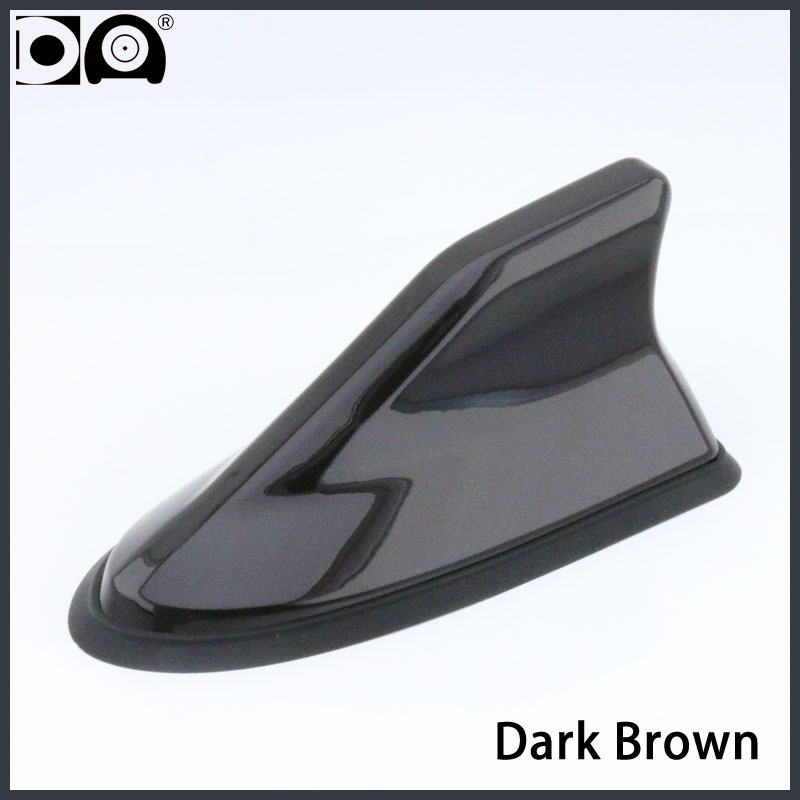 Pour Renault Clio 4 3 2 1 voiture aileron de requin antenne signal fort FM/AM antennes étanche bande de caoutchouc voiture-style décoration de toit: dark brown