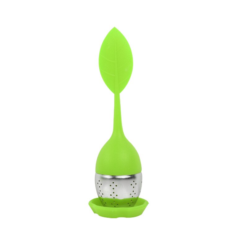 Aardbeienthee-infuser, roestvrijstalen theebol, theezeefje voor het zetten van thee, kruidenfilter, keukengereedschap: Groente