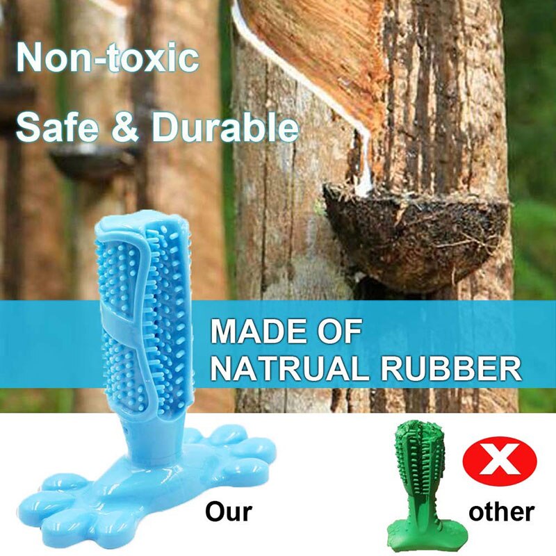 Hund tandborste hund molar stick gummi tandborste bit leksak hund tänder ren husdjur borsta tandvård apparat tugga leksak husdjur leverans