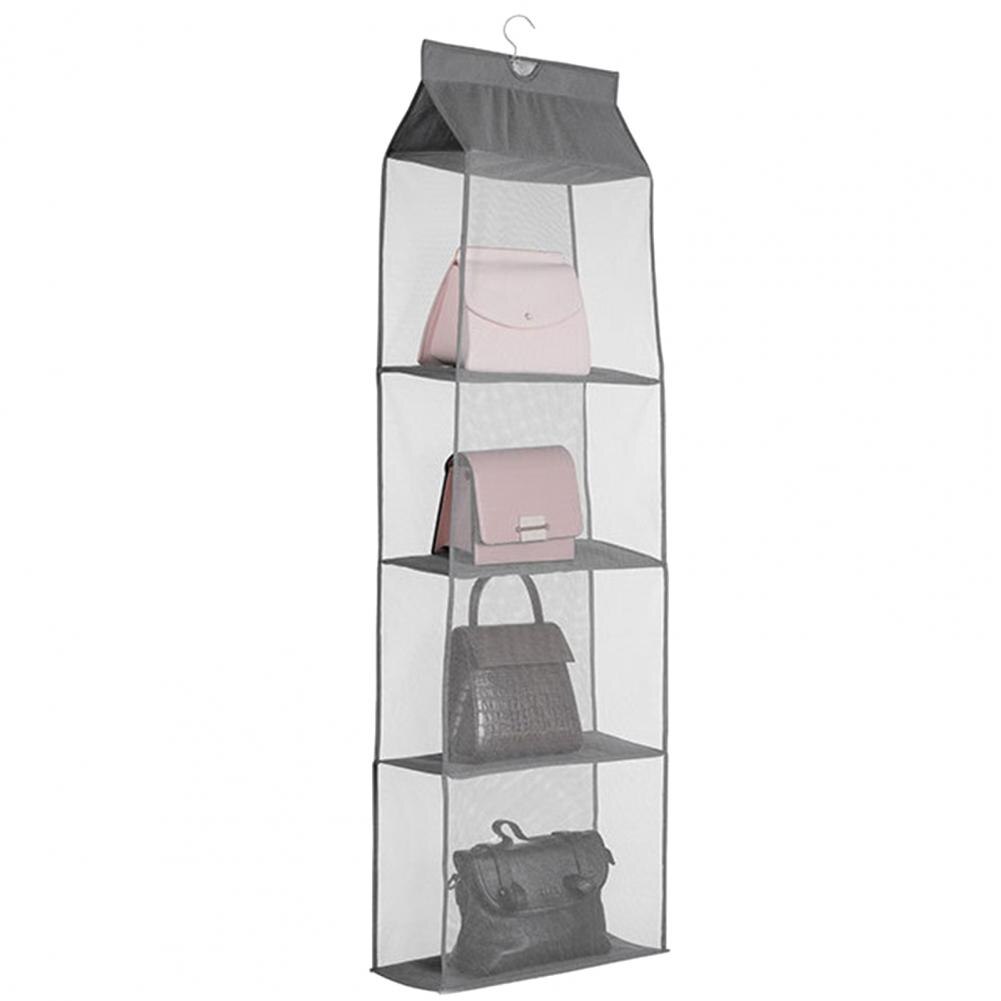 Storage Bag Collapsible Dust-proof Non Woven Fabric Cube Vertical Handbag Hanging Organizer Home Supplies органайзер organizador