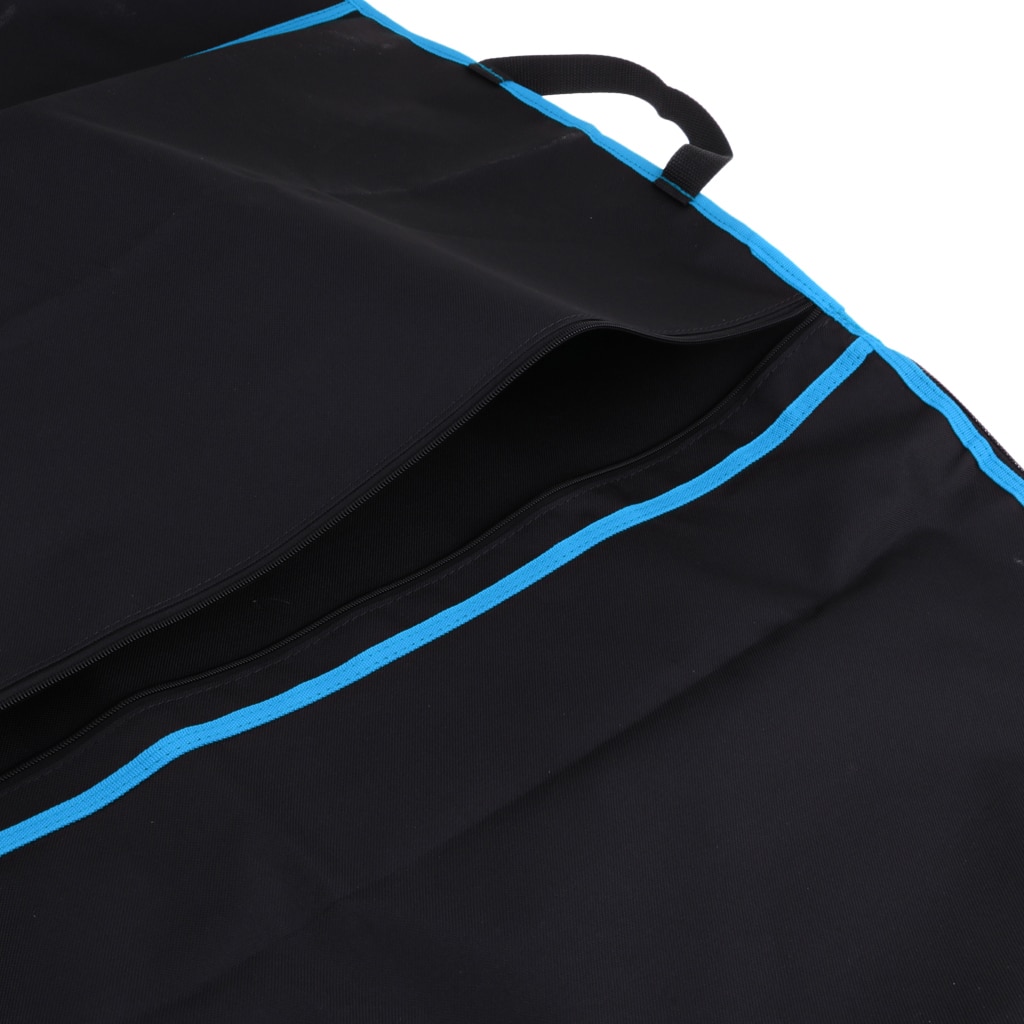 600d polyester deluxe 49- tommers surf bodyboard deksel bæreveske med glidelås foran lomme surfing tilbehør utstyr
