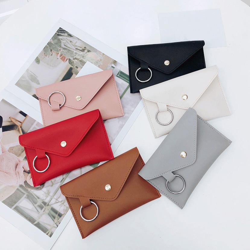 female bags pu leather soft face women bag Women Pure Color Ring Hasp Messenger Shoulder Bag Chest Bag #C