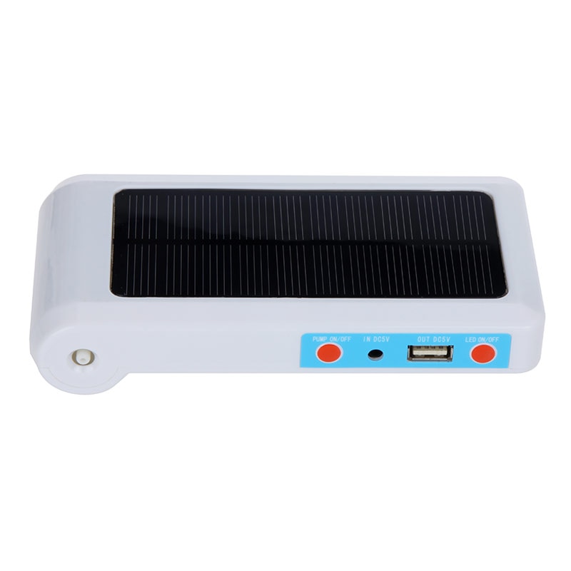 Mini Luchtpomp Solar Power Panel Waterdichte aquarium Aquarium beluchting Luchtpomp met batterij Zuurstof Generator Zuurstof Luchtbel