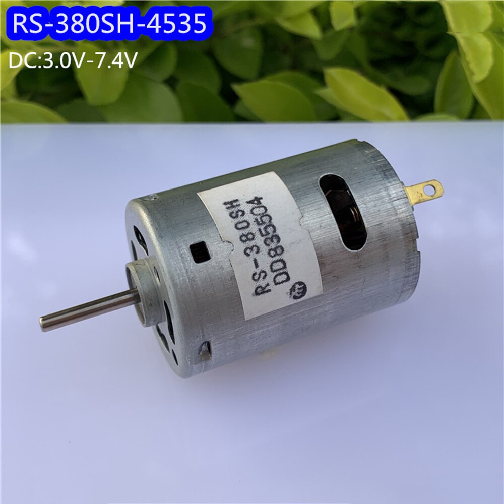 Mabuchi RS-380SH-4535 Micro Motor 6V Precisie Carbon Borstel Dc 3V-7.4V 22000Rpm Voor Apparaat Vacuüm cleaner Diy Elektrische Boor