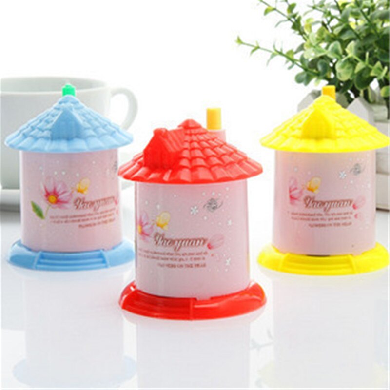 AutomaticToothpick Container Jar Simple Toothpick Holder Storage Box Toothpick Bottle Case