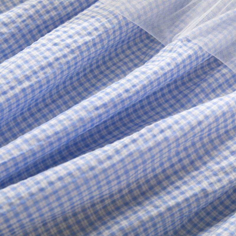 Meisjes Jurken Peuter Meisje Jurken Kinderen Kleding Meisje Jurk Meisjes Zomer Mesh Plaid Sling Dress Party Jurken Voor Meisjes