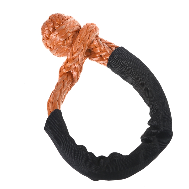 45000lbs Break Strength Synthetic Soft Shackle 1/2" X 22 Inch Off-Road Towing Recovery Shackle Tools N84F: Orange
