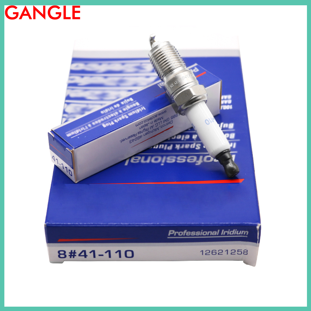 8PCS 41-110 12621258 IRIDIUM SPARK PLUGS FOR CHEVROLET BUICK GMC HUMMER SAAB