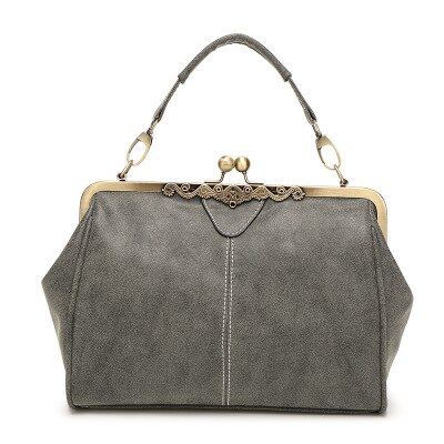 Vrouwen Handtassen mode vrouwen messenger bags Retro Vrouwelijke crossbody schoudertas bolsa Dames handtassen: Dark Gray