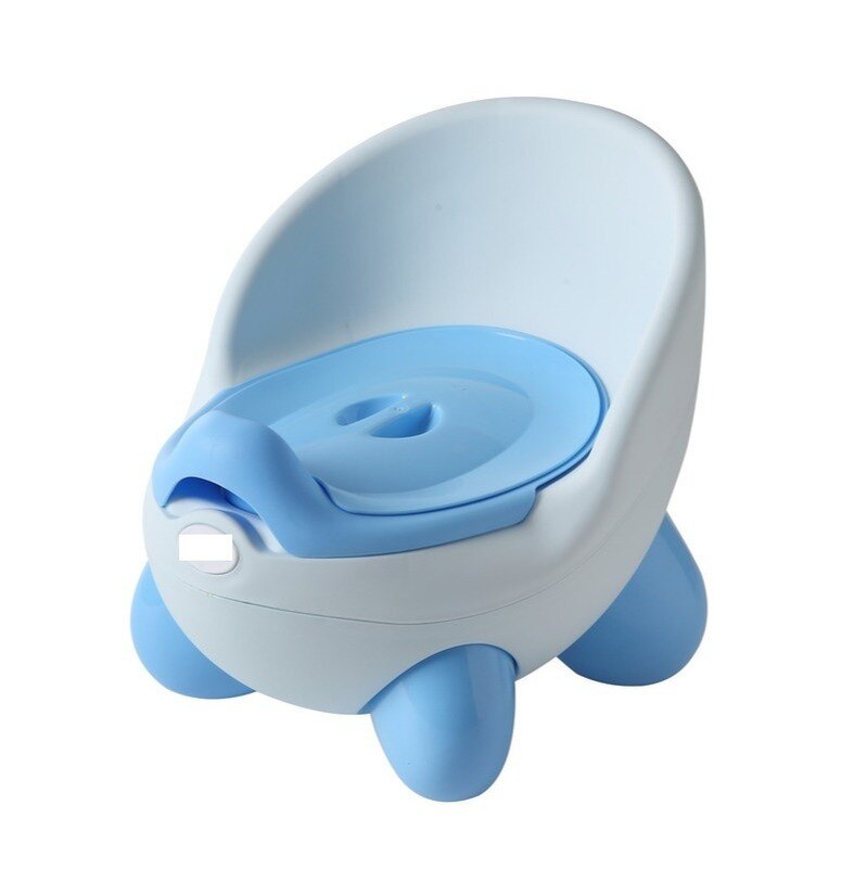 Kinderen Wc Baby Kind Kleine Wc Zuigeling Potje Reizen Potje Wc Kruk Draagbare Potje Zindelijkheidstraining Seat Wc Kid: LIGHT BLUE