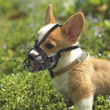 Bozal de silicona suave para Perro fuerte, correas ajustables antimordeduras, productos para mascotas, bozales cómodos para perros,