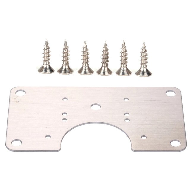 Kitchen Cupboard Door Hinge Repair Kit Cabinet Hinge Repair Side Panels Mount Kitchen Door Hinge Repair Plates: 1pc