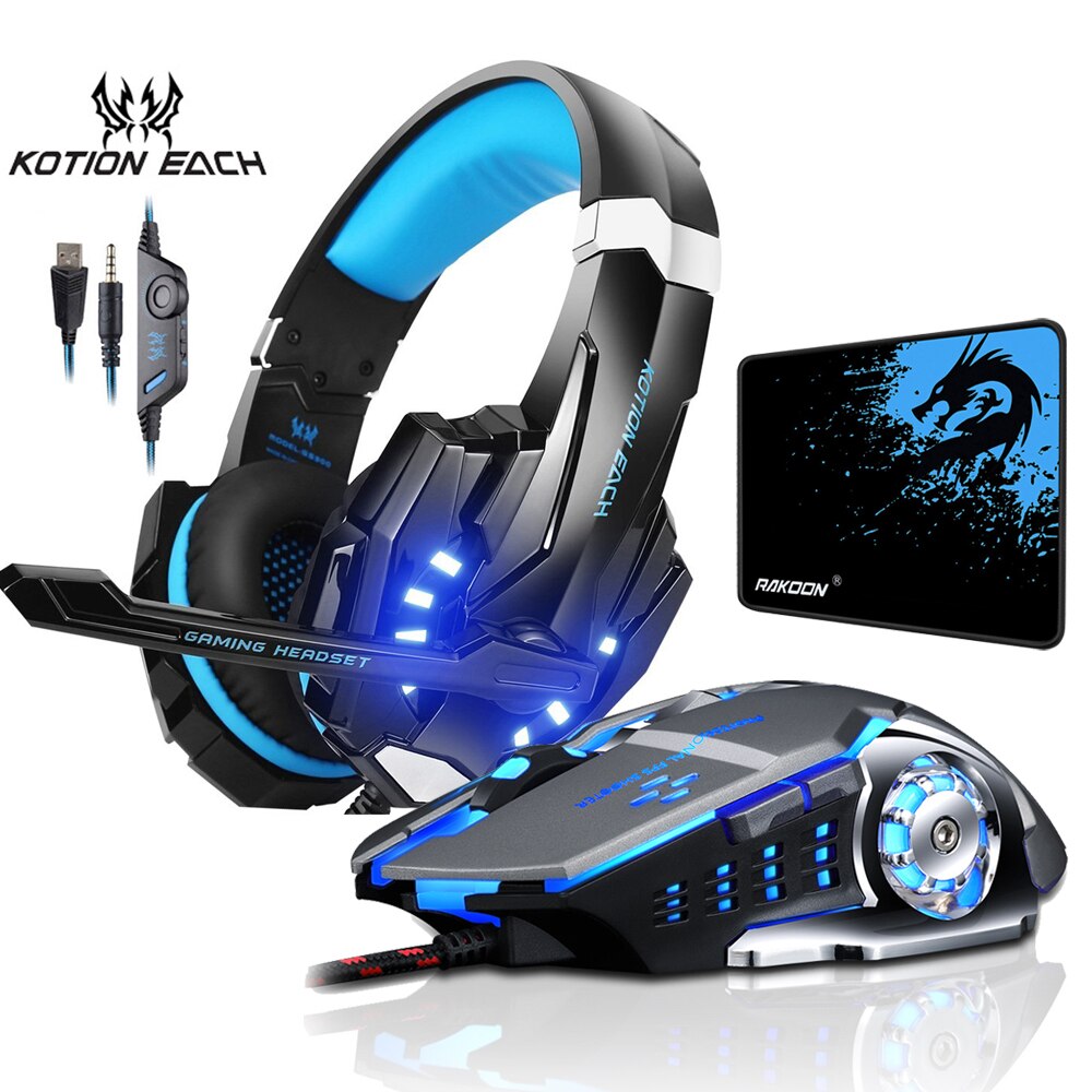 G9000 Computer Stereo Gaming Headphones Deep Bass ... – Vicedeal
