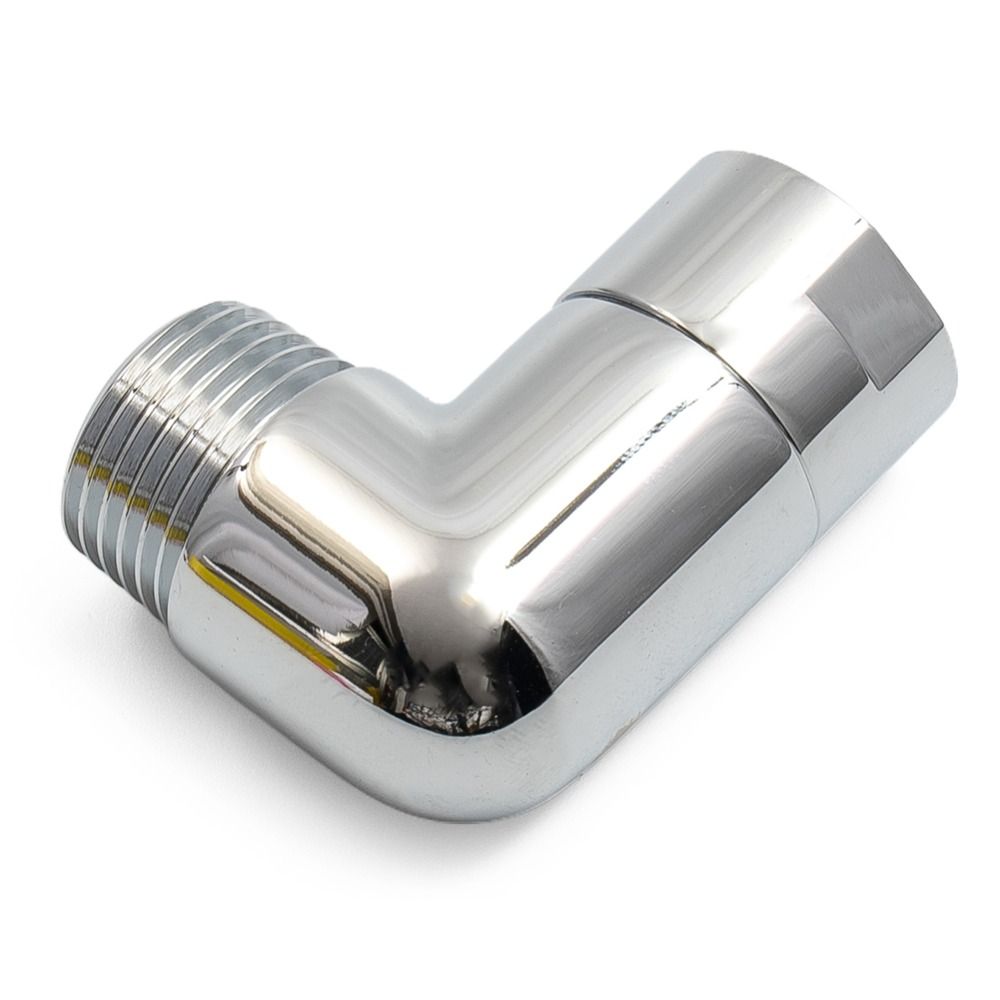 Dusch kopf Winkel Adapter g1/2 Anschlüsse Dusch Arm Verlängerung winkel 90 ° 135 ° Ellbogen Hand brause oben Sprüh bogen: Chrom