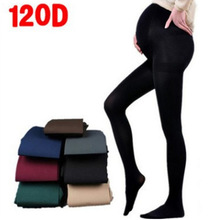 120D Lente Zwangere Vrouwen Panty Grote Maat Leggings Verhogen Meststof &amp; Panty Moederschap Broek Fluwelen Moederschap Broek