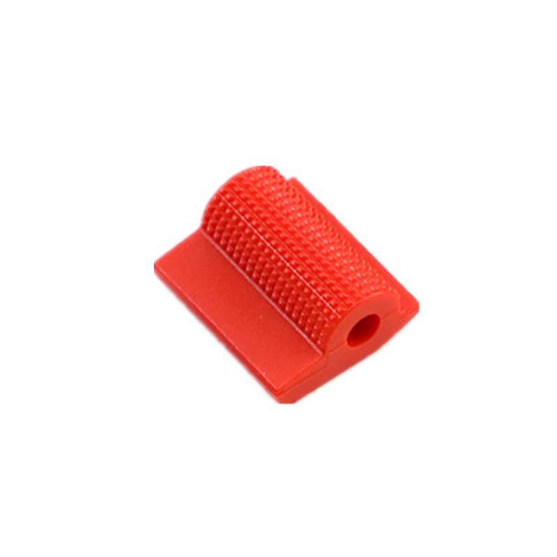 Motorcycle Gear Shift Cover Rubber Anti-Skid Gear Cover Off-Road Voertuig Schoen Bovenste Cover Shift Cover Anti-Slip Prote: red