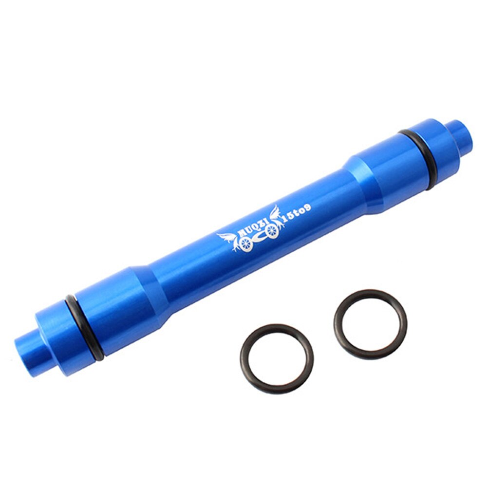 Fietsen Bike Steekas Adapter Voorwiel Hub 15 Om 9 100Mm Qr Adapter Mtb Road Fiets Quick Release conversie As: Blauw