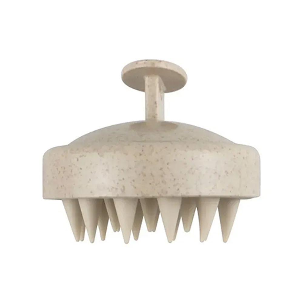 Cepillo de silicona para lavar el cabello, paja de trigo, cepillo de silicona para lavar el cabello, cepillo para la cabeza, cepillo para el cuero cabelludo, detener la picazón, peine para rascar, juego de peluquería