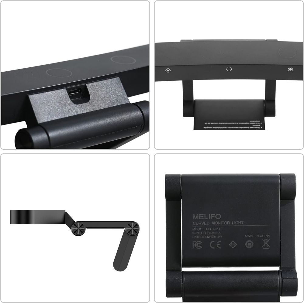 Oogzorg Schermlicht Bureaulamp Computerlicht Scherm Hanglamp tafellamp LED-monitorlicht voor studeerlaptop USB-licht