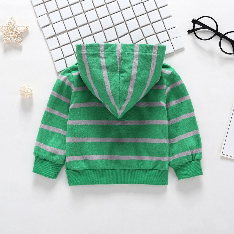 Chemise fermeture eclair automne Carter veste à capuche manches longues enfant dessin animé pull bébé Sudaderas De Bebe sweat bébé garçon