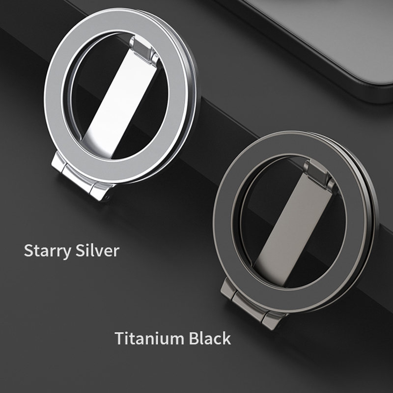 Magnetic Phone Stand Foldable Double-Side Strong Magnet Bracket for Magsafe Foldable Metal Holder Support for iPhone 13 14 15 16
