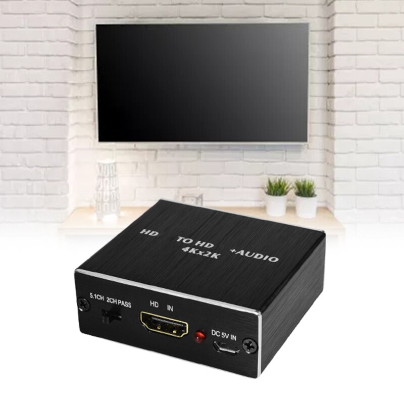 1080P Hdmi Naar Hdmi + Audio Hdmi Audio Splitter Hdmi Audio Extractor Stereo Audio 4K X 2K/3D Hdmi Audio Splitter Stereo