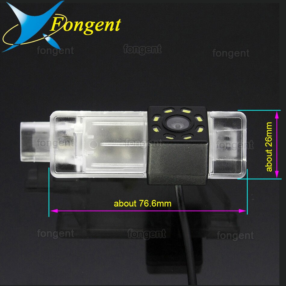 Telecamera retromarcia per auto per Peugeot 2008 208 301 307 3008 406 407 408 508 607 806 807 RCZ Citroen C5 C4 MG3 MG5 2010 2009