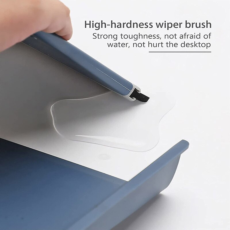 Mini Hand Besen und Kehrschaufel-einstellen Reinigung Tisch Arbeitsplatte Tastatur Haustiere Haar und Kleine Kasinos Reinigung Werkzeuge mit Schwamm Schaber