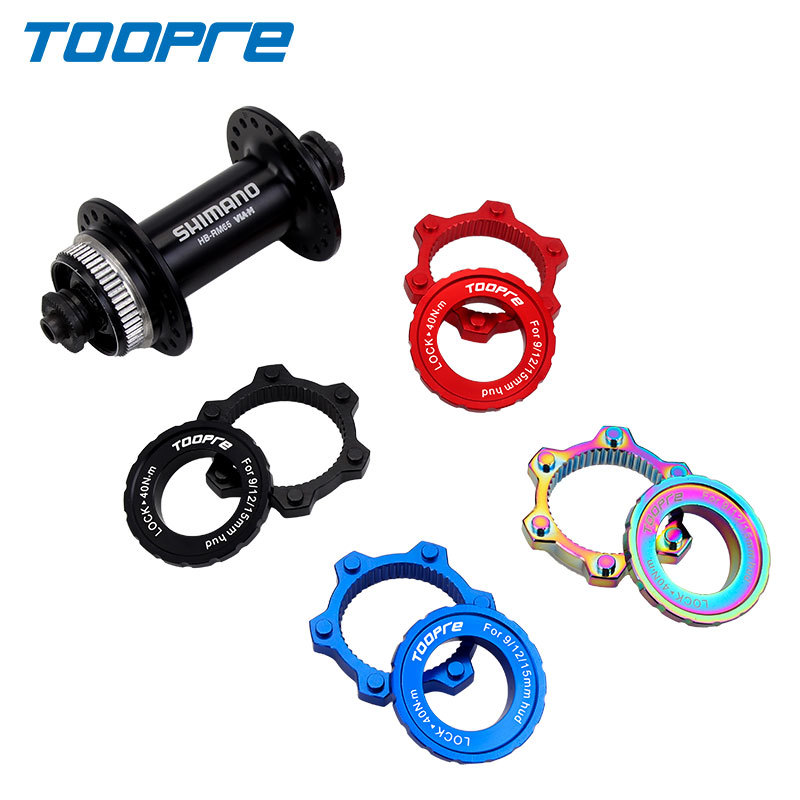 Bike Disc Brake Centerlock to 6-Bolt 6 Hole Rotor Adapter Wrench Spanner Bicycle 44mm Hub Center Lock Conversion Spacers
