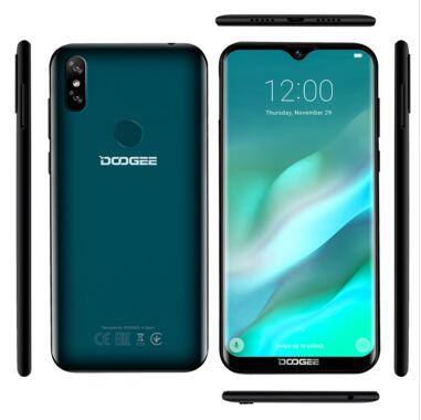 Doogee  y8 telefon simkort hållare kortplats perfekta reparationsdelar för doogee  y8 android 9.0 smartphone 6.1 " fhd 19:9 display