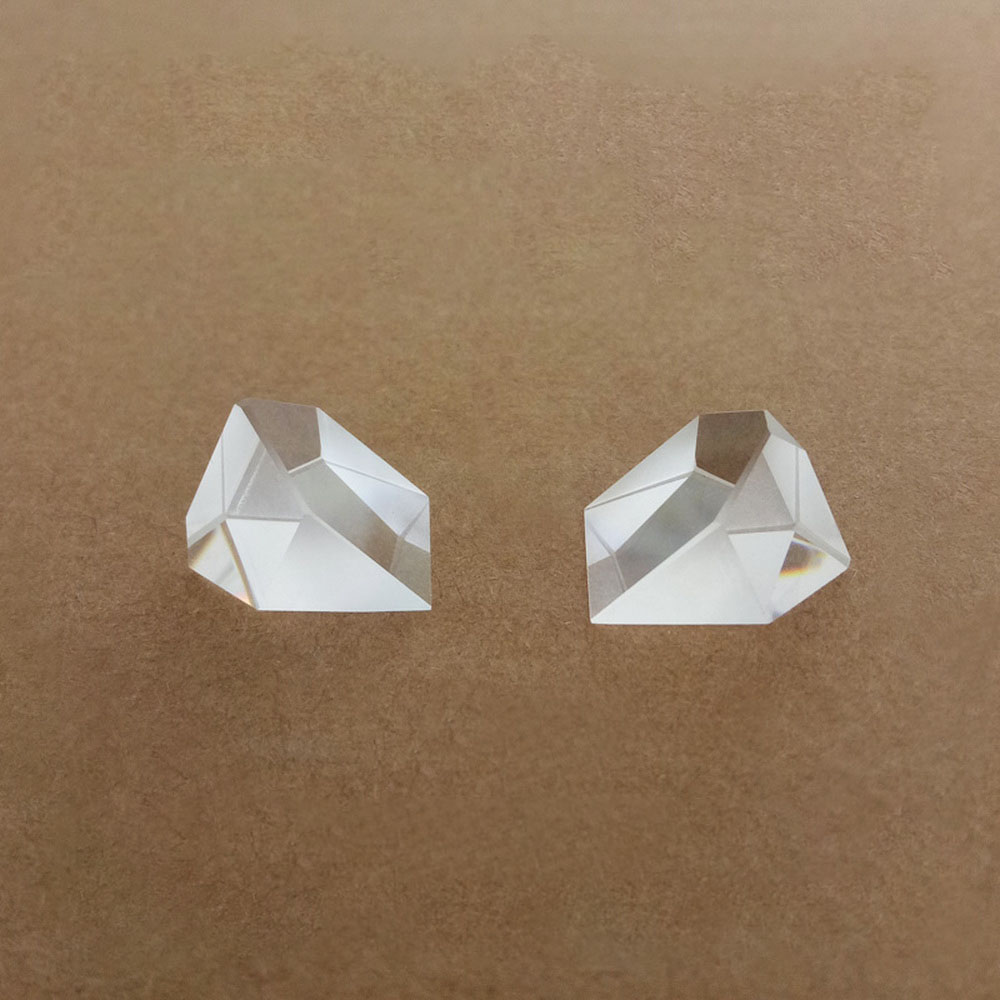 Prism Roof Half-House Optical Glass Mitsubishi Mirror Irregular Polygon Triangular