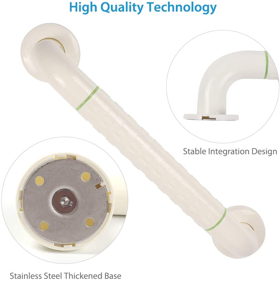 IMPEU Grab Bar, Bathroom Balance Bar, Shower Handle, Safety Hand Rail Support for Tub, Handicap, Elderly, Injury, Kid, Senior