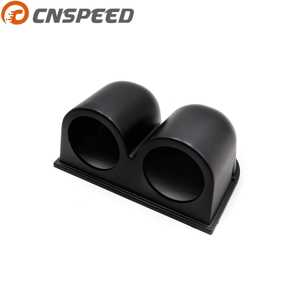 CNSPEED 52mm Dubbele Gauge Pod Gauge Houder Pod Gauge Cup Dash Pod Mount Houder Plastic Houder Auto auto Meter