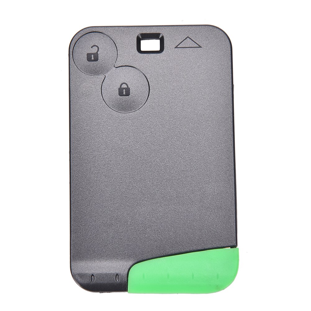 Replacement 2 button Key Card Shell/Case +Blank Blade FOR Renault Laguna