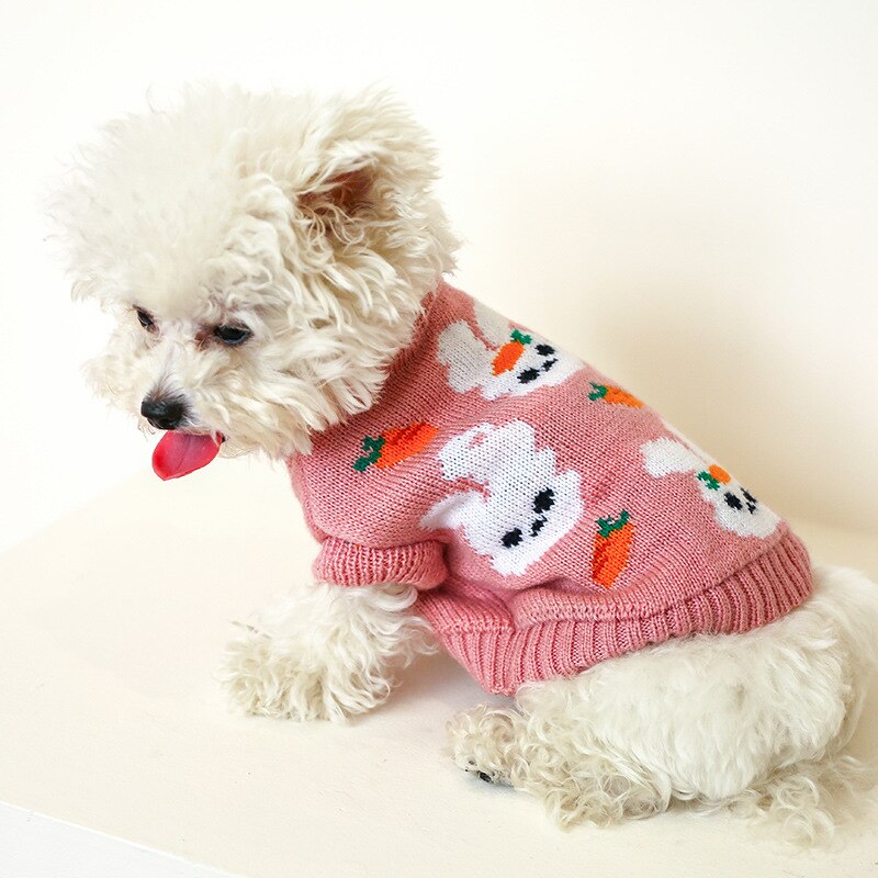 Huisdier Hond Coltrui Breien Trui Jas Winter Warmer Verdikking Pullover