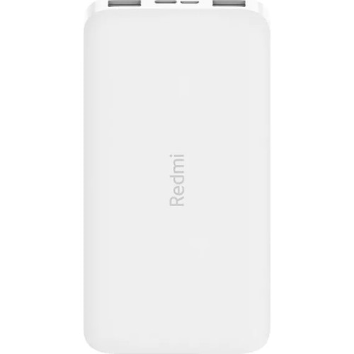 Xiaomi Redmi 10000 Mah Portable Quick Charger portable charger power bank 10000 mAh USB external Powerbank-White