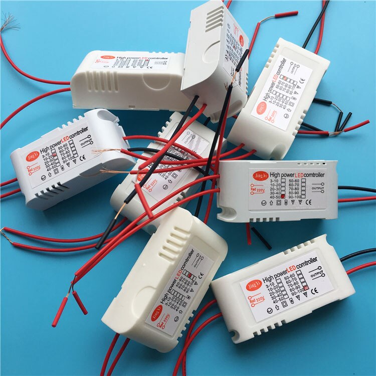 Ac 220 elektroniske flere led perler transformator høydelys power diode driver kjørekontroll for stråhatt lampe perle lys: 20 to 30 stk