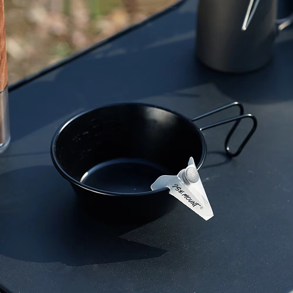Eenvoudig te installeren draagbare outdoor campingkom afvoeruitloop PP Veelzijdige handdruppelkoffiegidsmondstuk Campinggereedschap met verlengde mond
