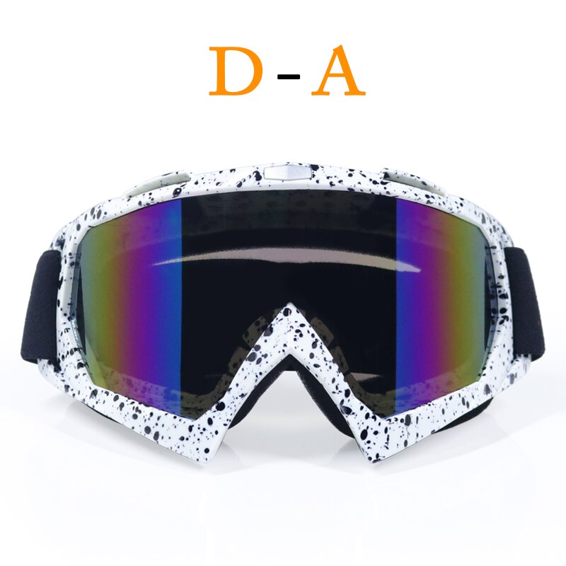 Dla dorosłych gogle Motocross motocykl motor okulary Cross Country elastyczne przezroczyste soczewki Ooculos de grau