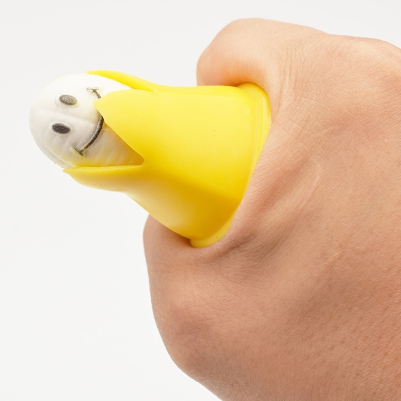 Juguete antiestrés para niños pequeños, Bola de exprimir a mano, plátano en miniatura, juguete para aliviar el estrés, juguete realista para pelar