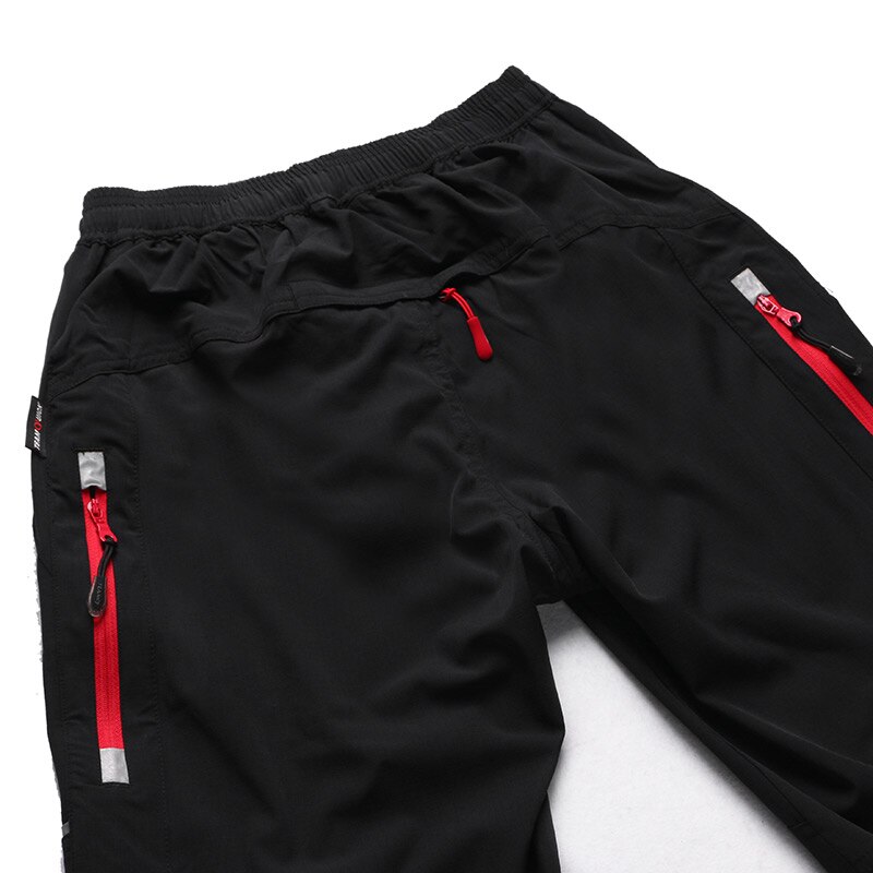 Yagerod Unisex Sport Shorts - Schnelltrocknende Trainingshose Mit Reißverschlusstaschen