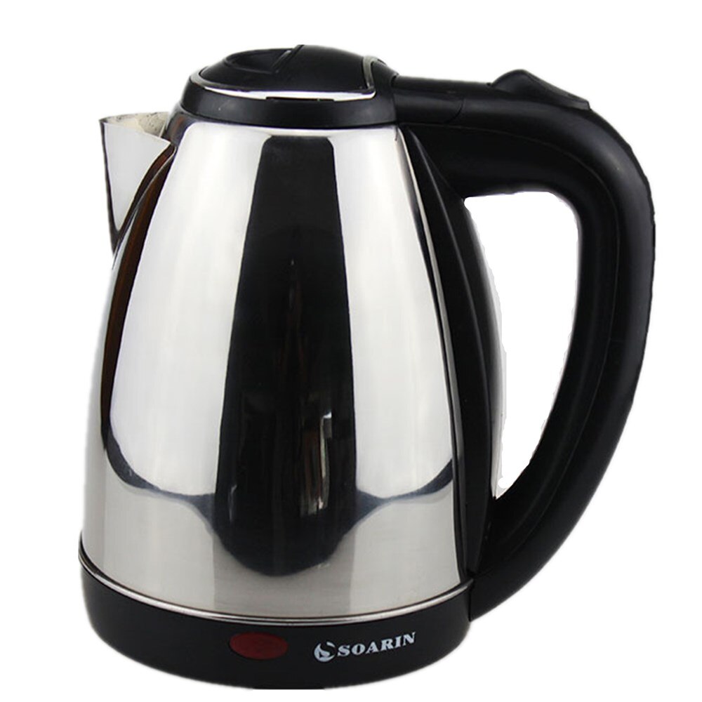 220V Kettle 2L Stainless Steel Electric Kettle 2000w Water Boiler Kettle Quick Heating Auto Power-off Protection Kitchen Home: Default Title