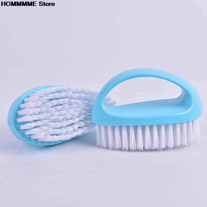 Plastic Portable Candy Color Household Cleaning Brush Washing Brush Laundry Srubbing Brush Carpet Bedspread Clothes Cloth