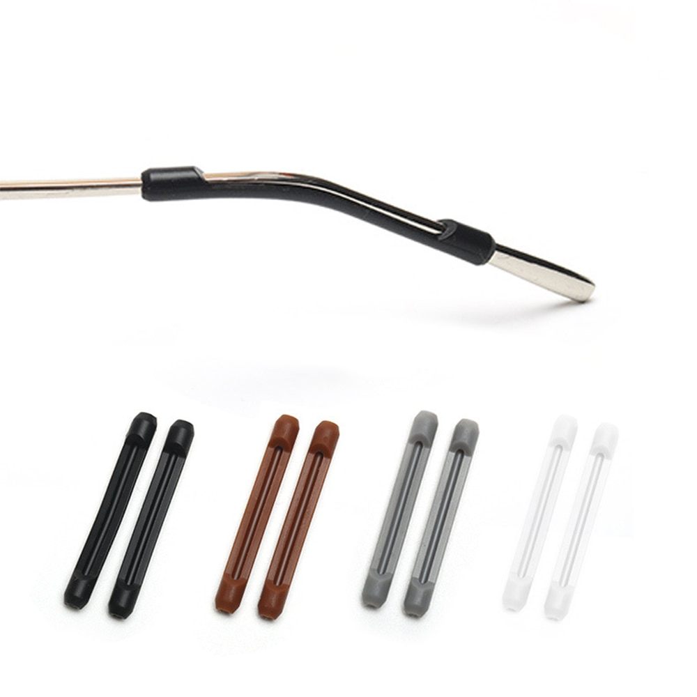 1 paar brillen zonnebrillen slip sets bril beenbeschermers antislip siliconen oorhaak tempel tip houder haak bril accessoires