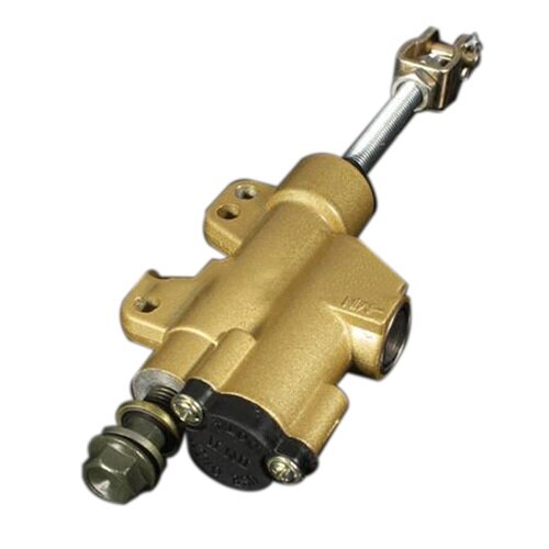 Bagerste motorcykel dirt pit cykel atv hydraulisk fod master bremse cylinder guld: Default Title